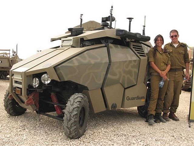 The Israeli Army’s new autonomous vehicle – a look at the battlefield of tomorrow