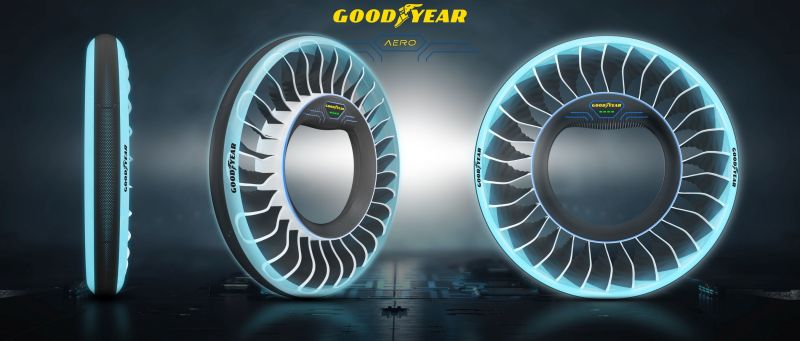Goodyear Showcases Concept Tire for Flying Cars; 1950's Autonomous Vehicle 
