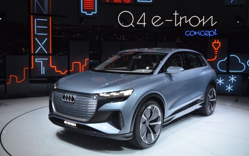 Audi Reveals its Q4 e-tron Concept at the Geneva Motor Show