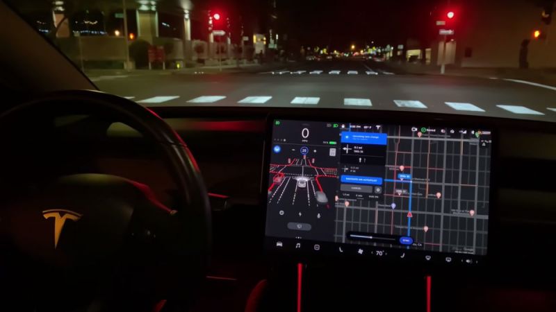 Tesla's Latest 'Full Self Driving' Features May Go Live in Q2