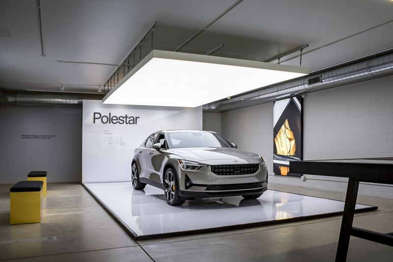 Volvo's EV Brand Polestar Opens a New Retail Showroom on the Scenic Pacific Coast Highway in California