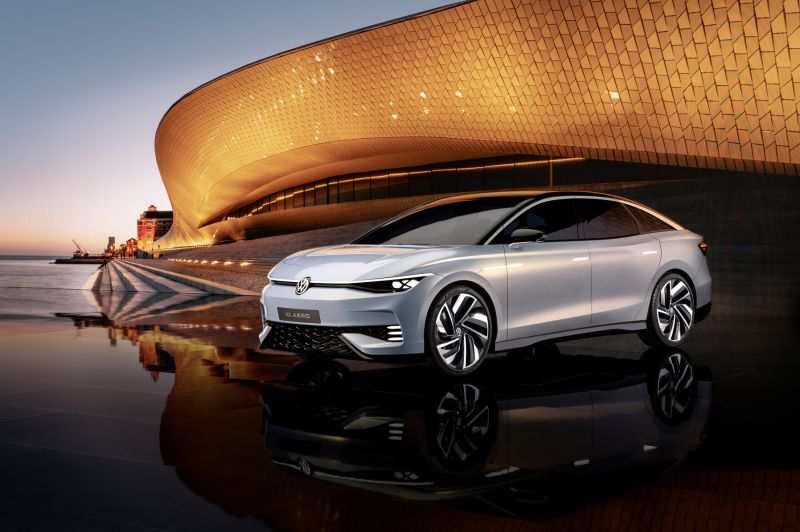 Volkswagen Unveils the 385-Mile Range ID Aero Concept, a Preview of its First Electric Sedan that Will Be Sold in the U.S., Europe and China