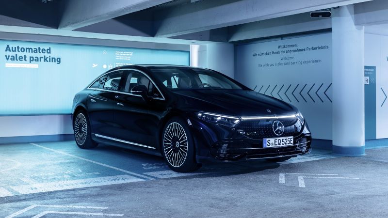 The World's First Level-4 Automated Parking Feature Developed by Mercedes-Benz and Bosch is Approved for Commercial Use 