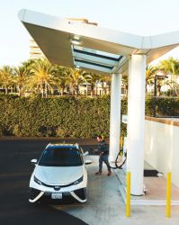 Water Out of the Tailpipe: A New Class of Electric Car Gains Traction