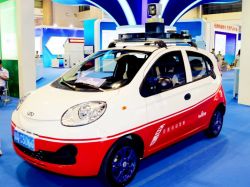 Here’s Baidu’s new all-electric self-driving test car