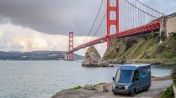 Amazon Testing Rivian Electric Delivery Vans in San Francisco