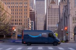 Rivian Begins Delivering Amazon Vans With 201 Miles of Range