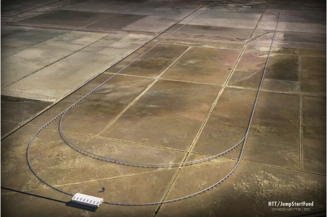 Hyperloop track construction in California is delayed