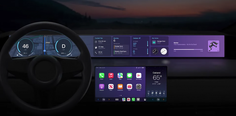 Apple Reveals the Next-Gen Version of CarPlay, Which Takes Over a Vehicle's Entire Dashboard and Screens 
