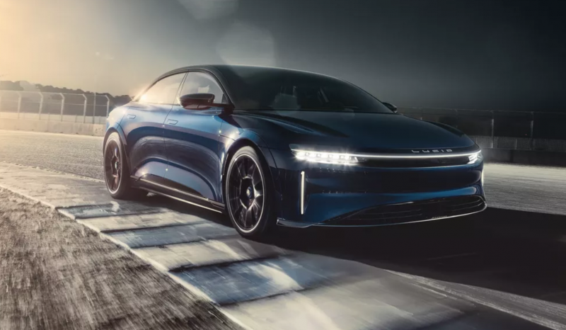Lucid Launches New Performance Brand ‘Sapphire' with a 1,200 Horsepower, Tri-Motor Version of the Lucid Air Sedan