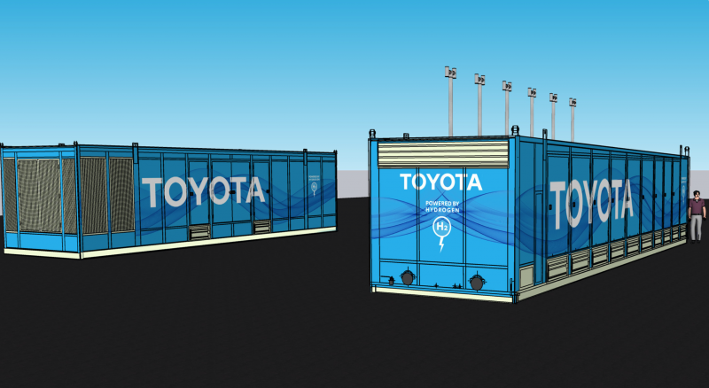 Toyota is Working With the U.S. Dept of Energy to Advance ‘Megawatt-Scale' Fuel Cell Powered Stationary Energy Generators
