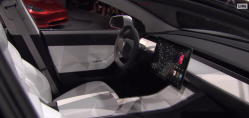 Tesla Model 3: What will the spaceship-like steering wheel of the Model 3 look like?