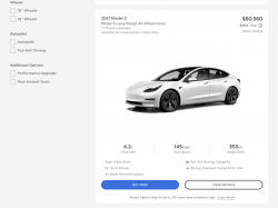 Tesla is Selling 2021 Model 3 Sedans With 2017 Battery Packs